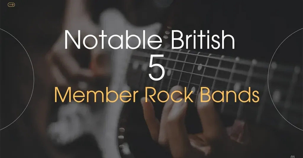 British Rock Bands 5 Members